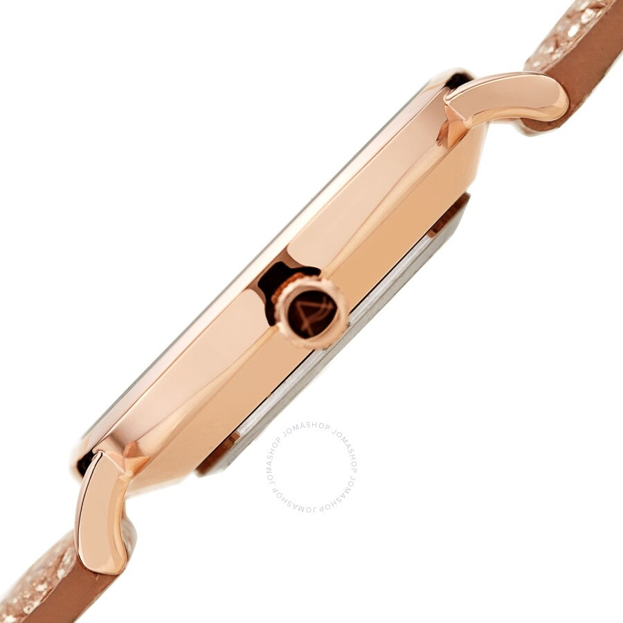 August Steiner Quartz Crystal White Dial Ladies Watch AS8258RG - Dawson Watches #3