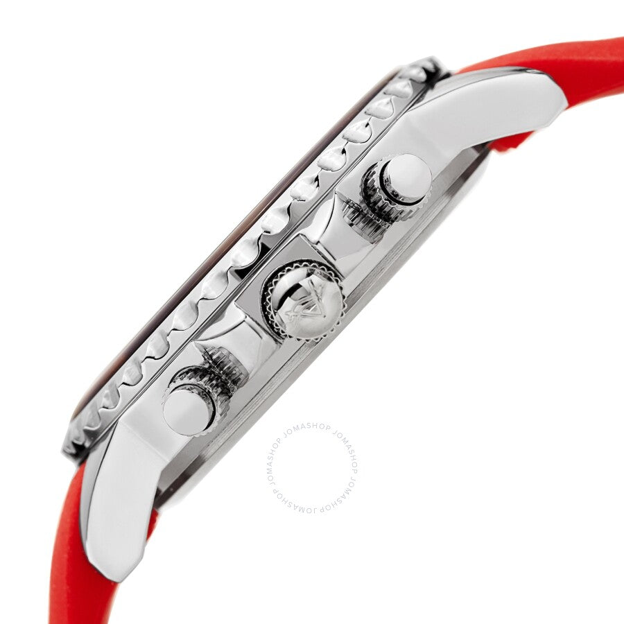 August Steiner Chronograph Quartz White Dial Ladies Watch AS8268RD - Dawson Watches #3