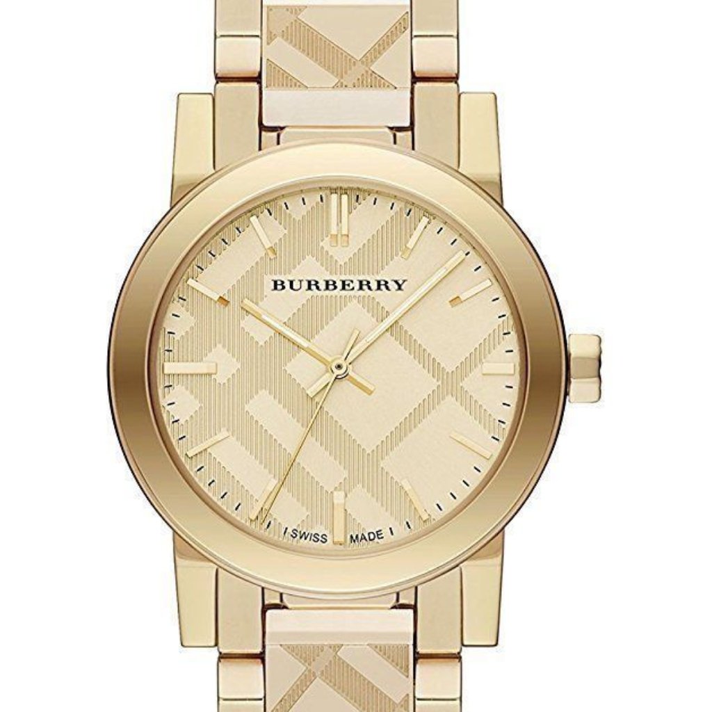 Burberry The City Gold Tone Women's Watch BU9234