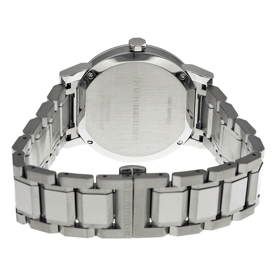 Burberry Black Dial Stainless Steel Unisex Watch BU9001 - BigDaddy Watches #3