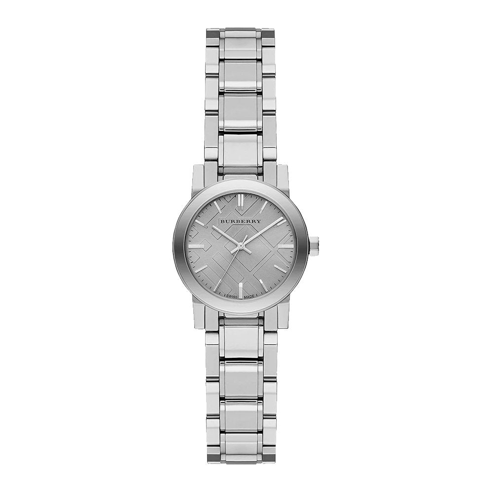 Burberry Grey Dial Stainless Steel Watch BU9229