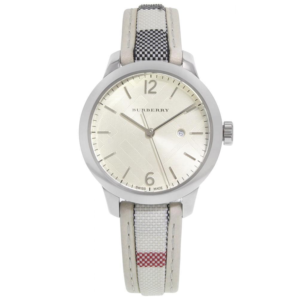 Burberry Ladies The Classic Silver Women's Watch BU10113 - Kiwi Watches
