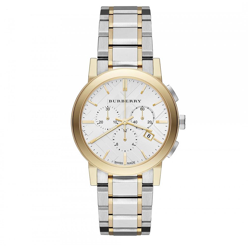 Burberry The City Chronograph Two-Tone Unisex Watch BU9751 - Watch