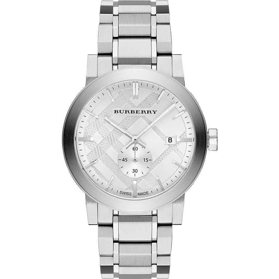 Burberry The City Silver Dial Stainless Steel Men's Watch BU9900 - BigDaddy Watches