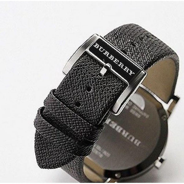 Burberry Unisex Leather Strap NOVA Check Black Unisex Watch BU9024 - Kiwi Watches #3