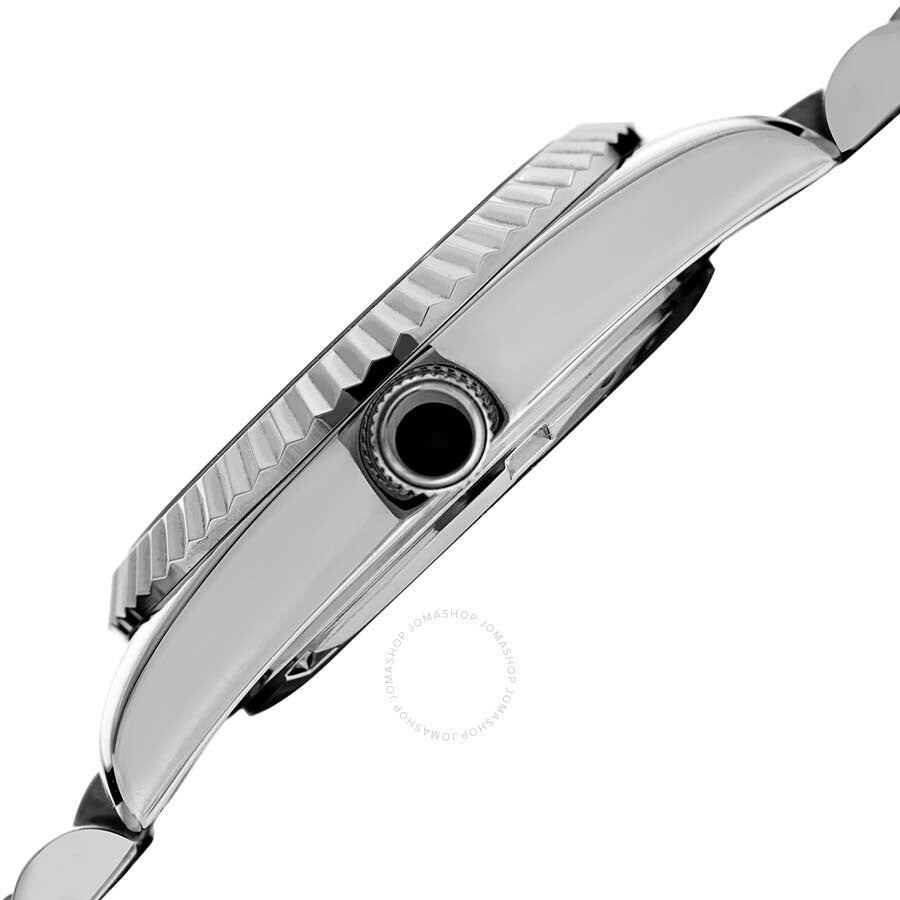 Burgi Designer Quartz Crystal Pink Dial Ladies Watch BUR194SSPK - Dawson Watches #4