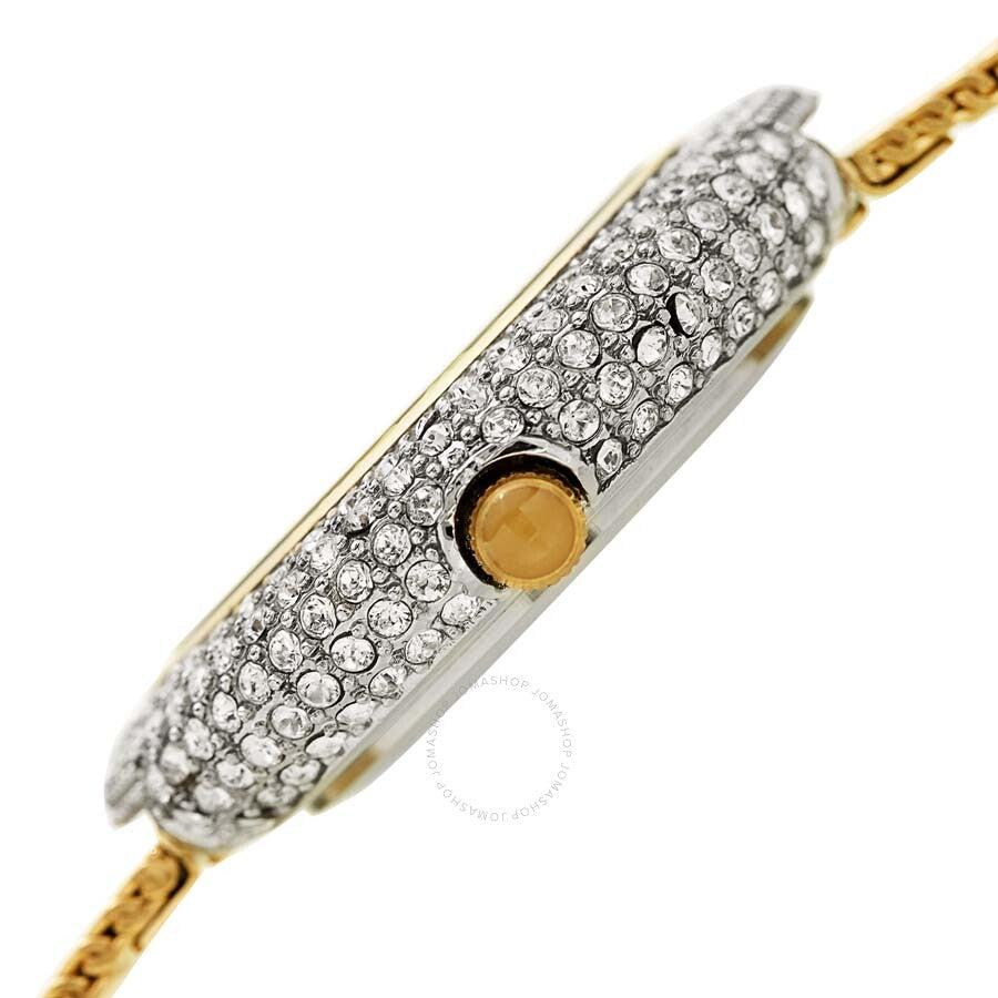 Burgi Ladies Argyle Dial Swarovski Crystal Glamor Mesh Bracelet Watch - Dawson Watches #3