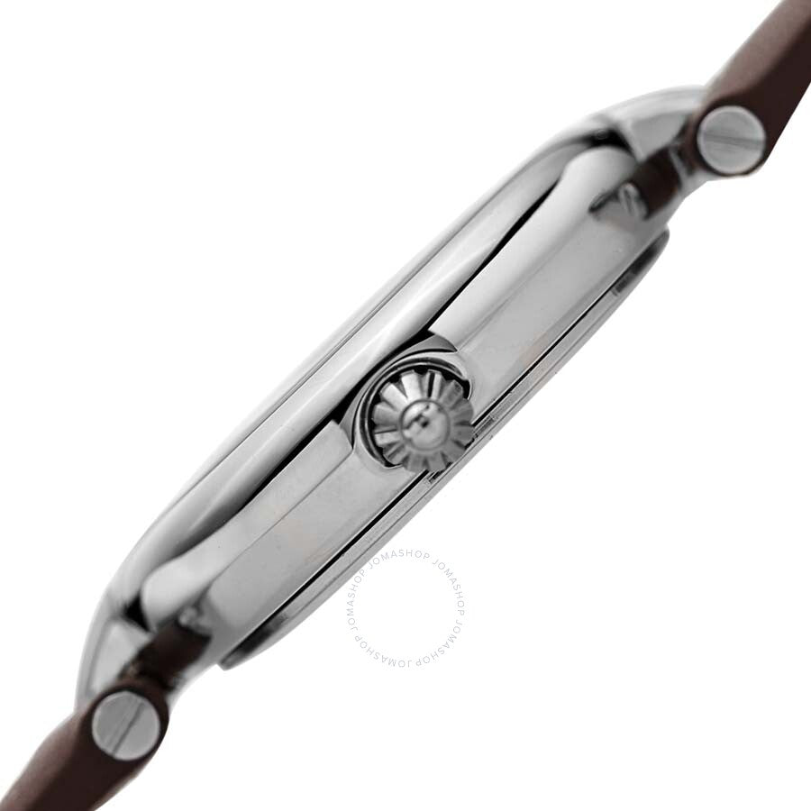 Burgi Ladies Glitter Ombre Swarovski Crystal Dial Genuine Leather Strap Watch - Dawson Watches #3