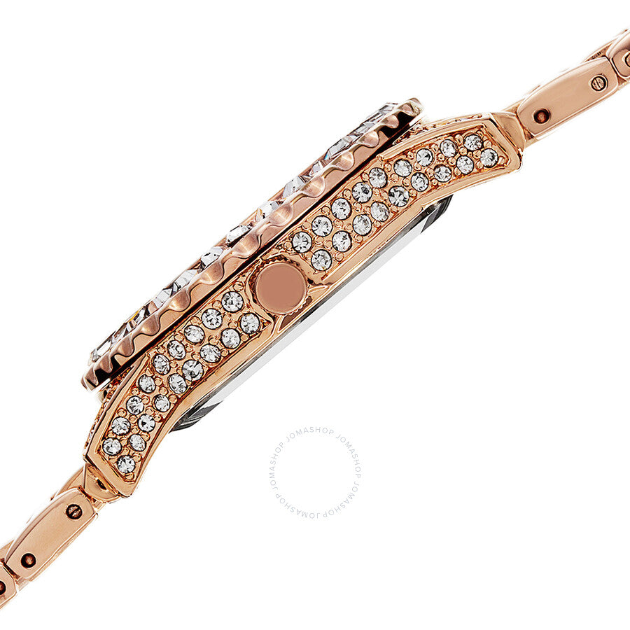 Burgi Mother of Pearl Dial Diamond Rose Gold-tone Brass Ladies Watch BUR095RG - Dawson Watches #4