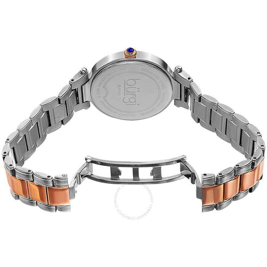 Burgi Mother of Pearl Dial Two-tone Ladies Watch BUR165TTR - Dawson Watches #3