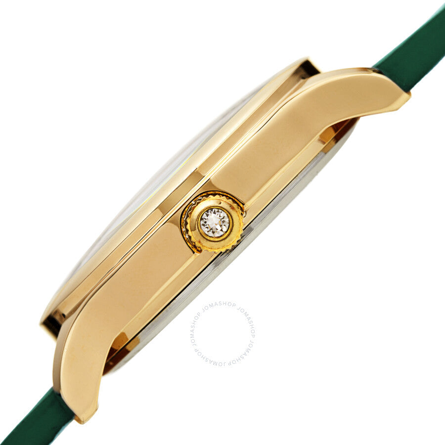 Burgi Pebble Style Quartz Green Dial Ladies Watch BUR238GN - Dawson Watches #3