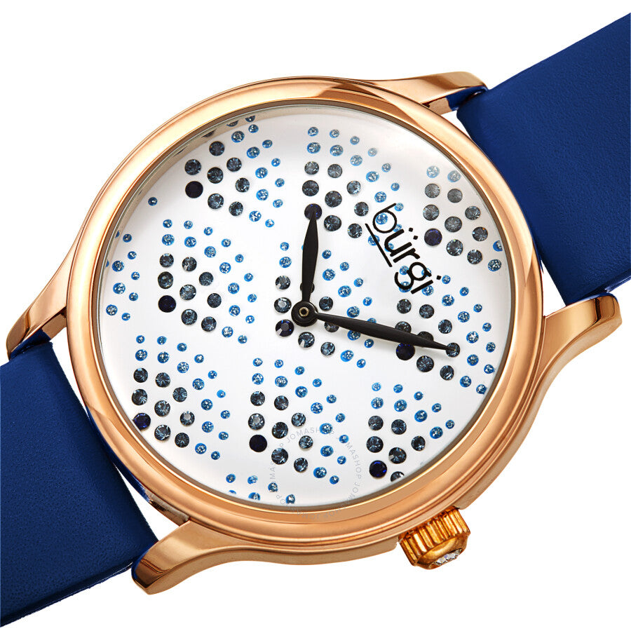 Burgi Pebble Style Quartz White Dial Ladies Watch BUR238BU - Dawson Watches #2