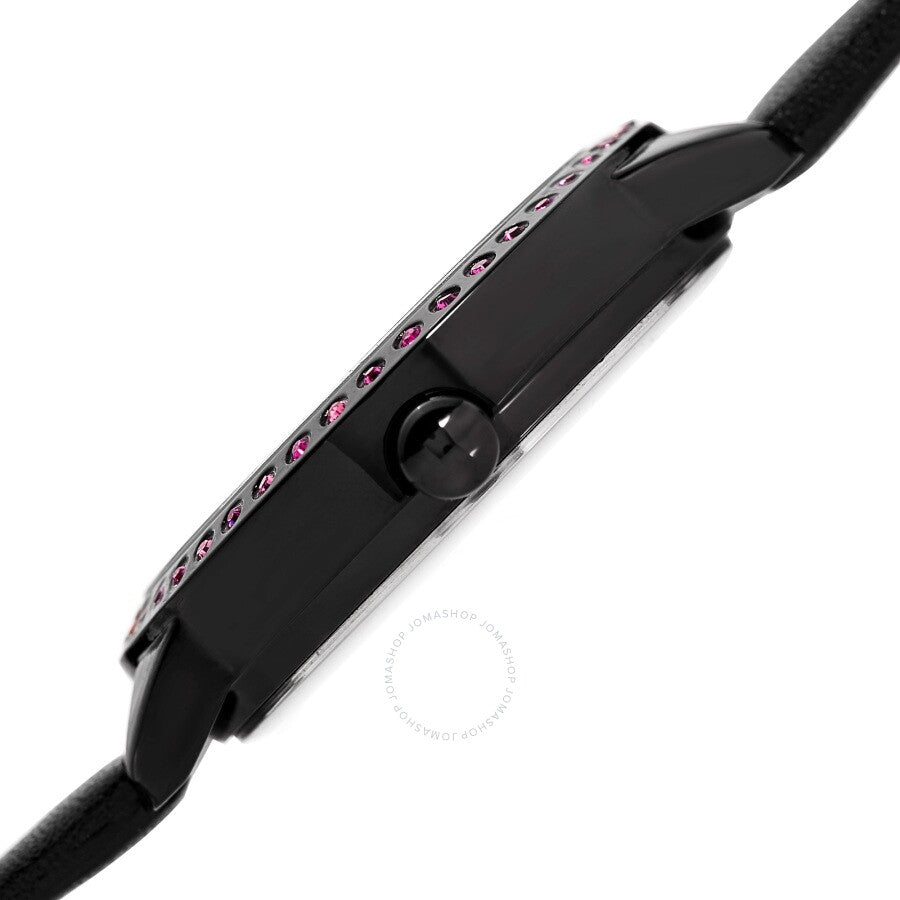 Burgi Quartz Crystal Black Dial Ladies Watch BUR161BK - Dawson Watches #3