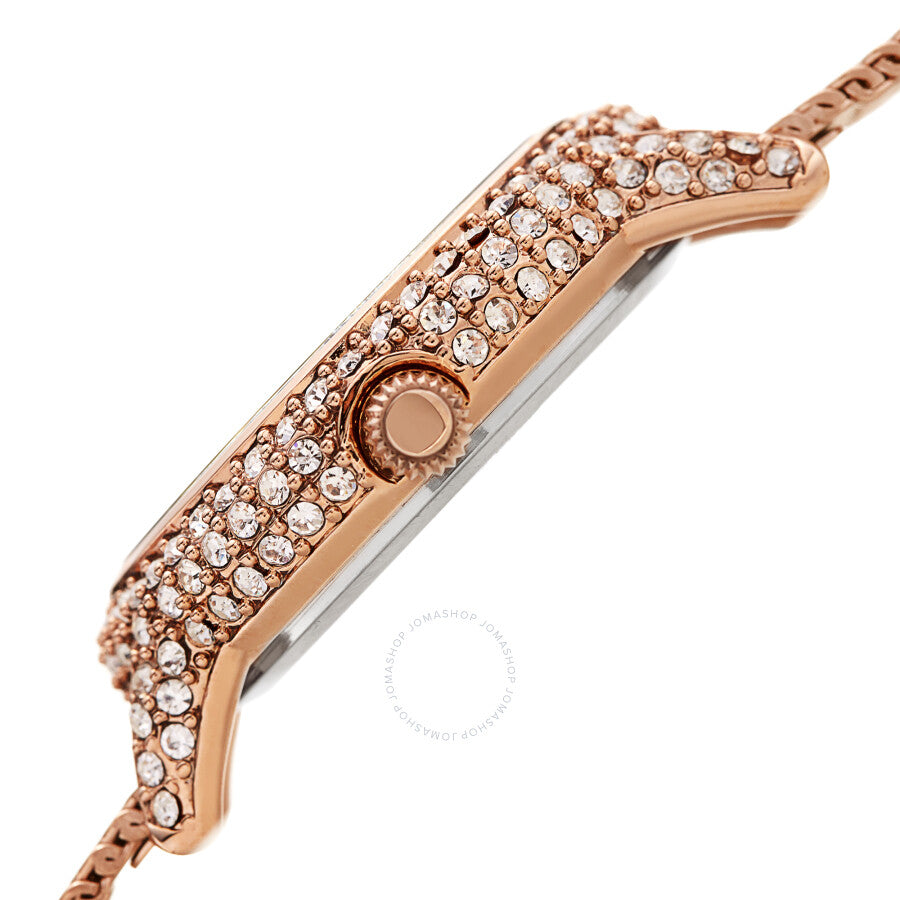 Burgi Quartz Diamond Blue Dial Ladies Watch BUR250RGBU - Dawson Watches #3