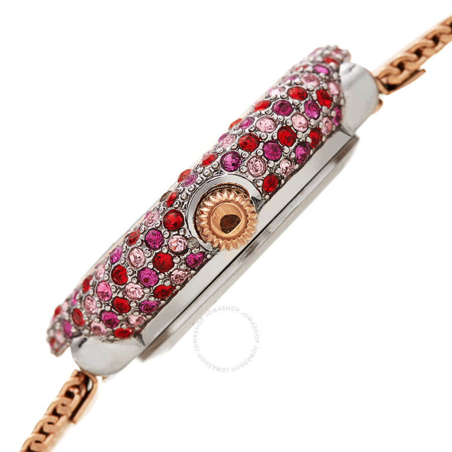 Burgi Quartz Diamond Silver Dial Ladies Watch BUR258RG - Dawson Watches #3