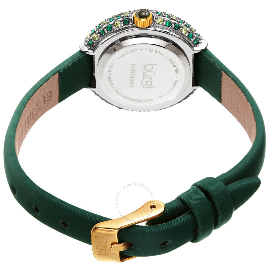 Burgi Quartz Diamond White Dial Ladies Watch BUR240GN - Dawson Watches #4