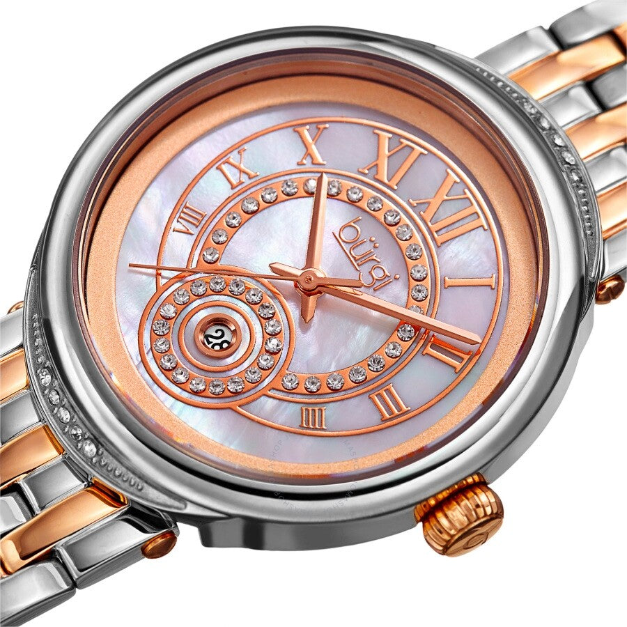 Burgi Quartz Ladies Watch BUR164TTR - Dawson Watches #2