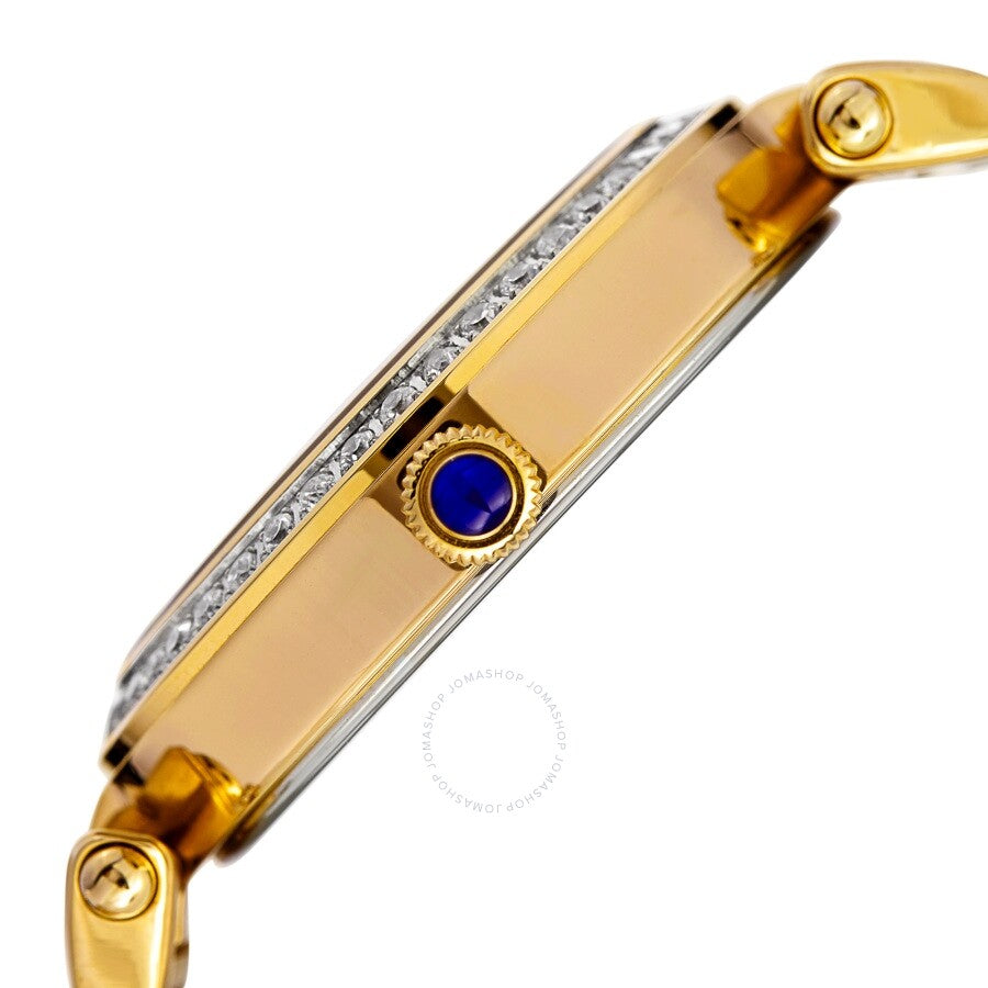 Burgi Quartz Mother of Pearl Dial Ladies Watch BUR165YG - Dawson Watches #3