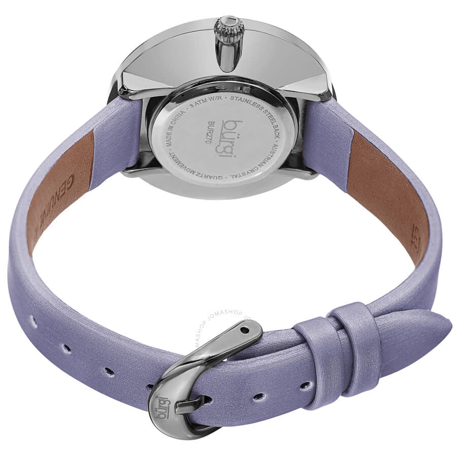 Burgi Quartz Silver Dial Ladies Watch BUR270SSP - Dawson Watches #4