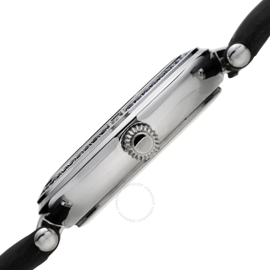 Burgi Quartz White Dial Black Leather Ladies Watch BUR251BK - Dawson Watches #3