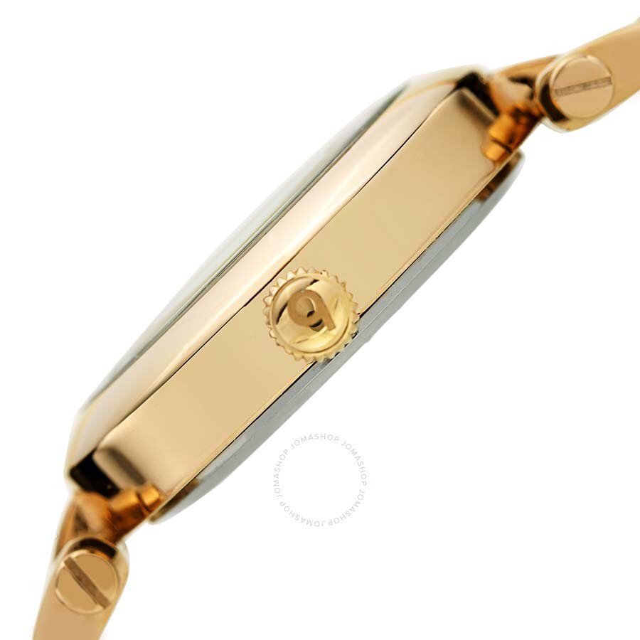 Burgi Flower Marker Quartz Diamond Red Dial Ladies Watch BUR223YGR - Dawson Watches #3
