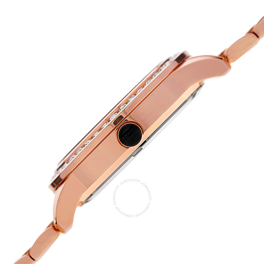 Burgi Silver and Gold Dial Rose Gold-tone Ladies Watch BUR106RG - Dawson Watches #4