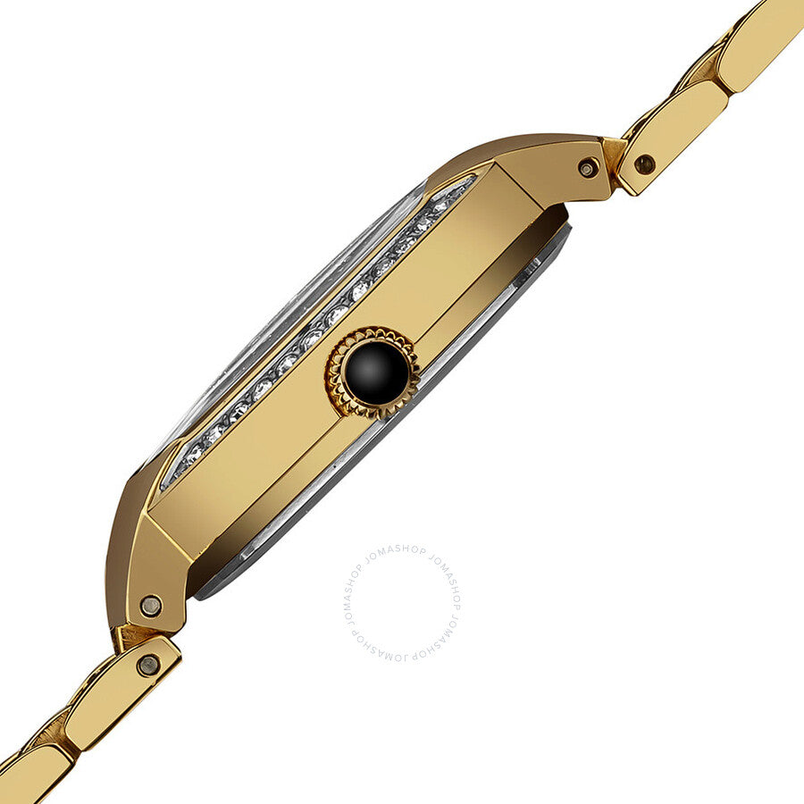 Burgi Silver Dial Gold-tone Ladies Watch BUR077YG - Dawson Watches #4