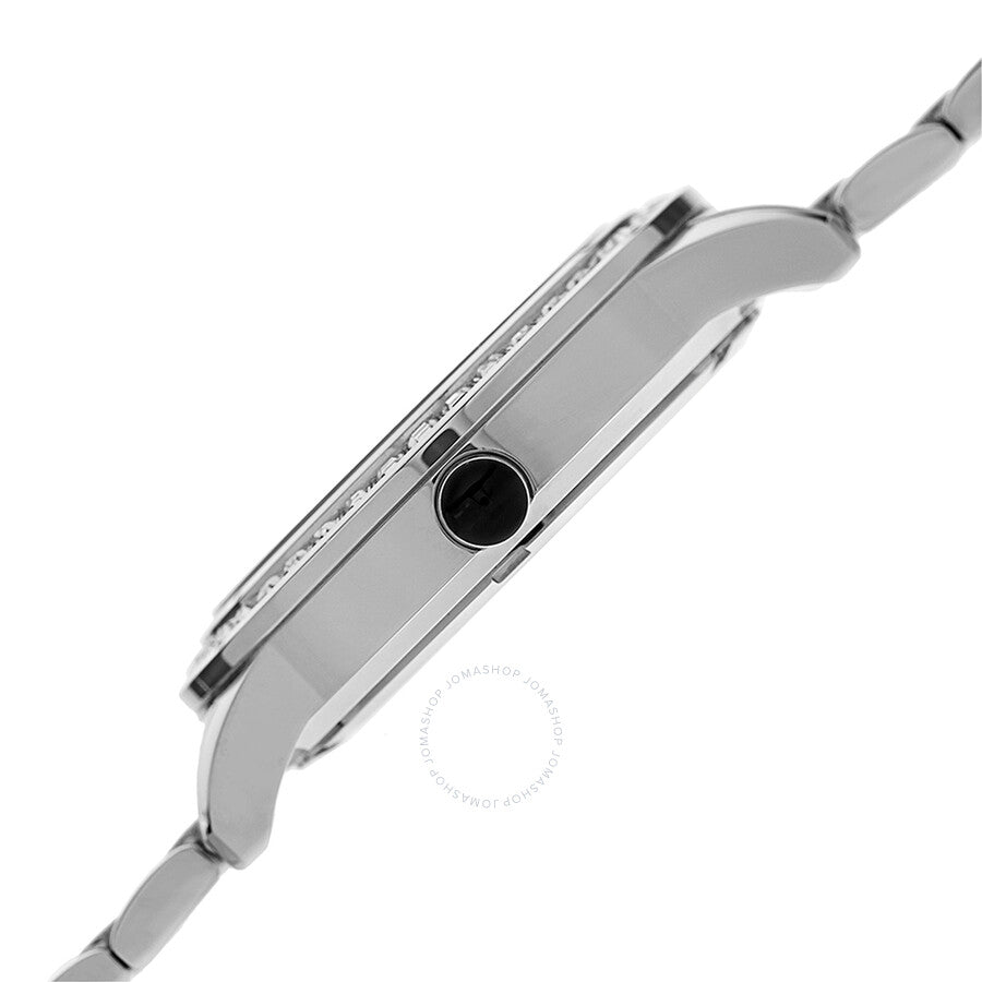 Burgi Silver Dial Stainless Steel Case Ladies Watch BUR106SS - The Watches Men & Co #3