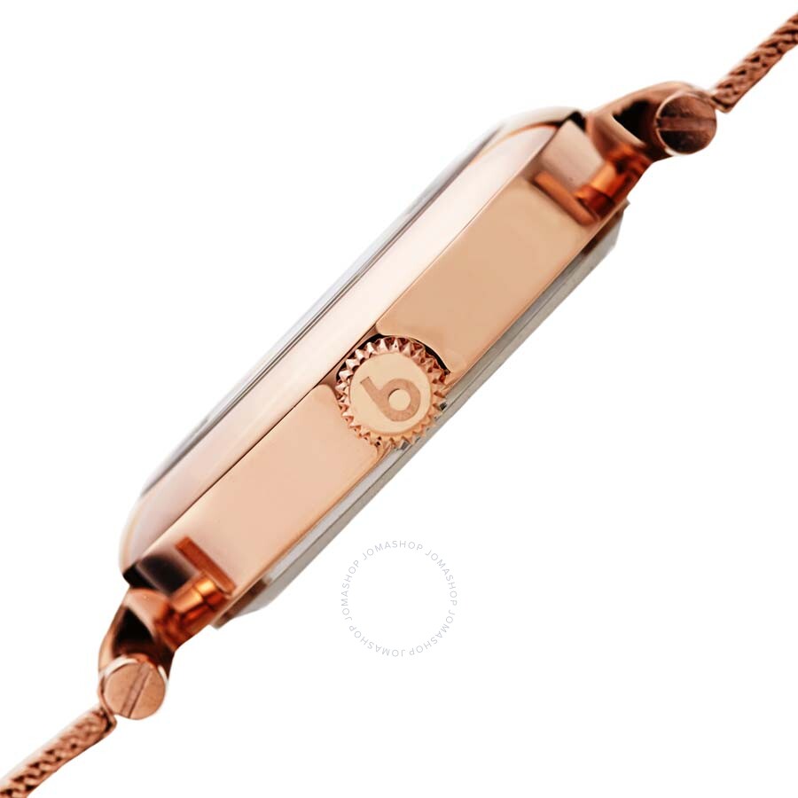 Burgi Rose Ombre Dial Rose Gold-tone Mesh Ladies Watch BUR231RG - Dawson Watches #3