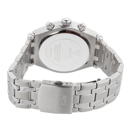 Guess Continental Silver Tone Men's Watch GW0260G1