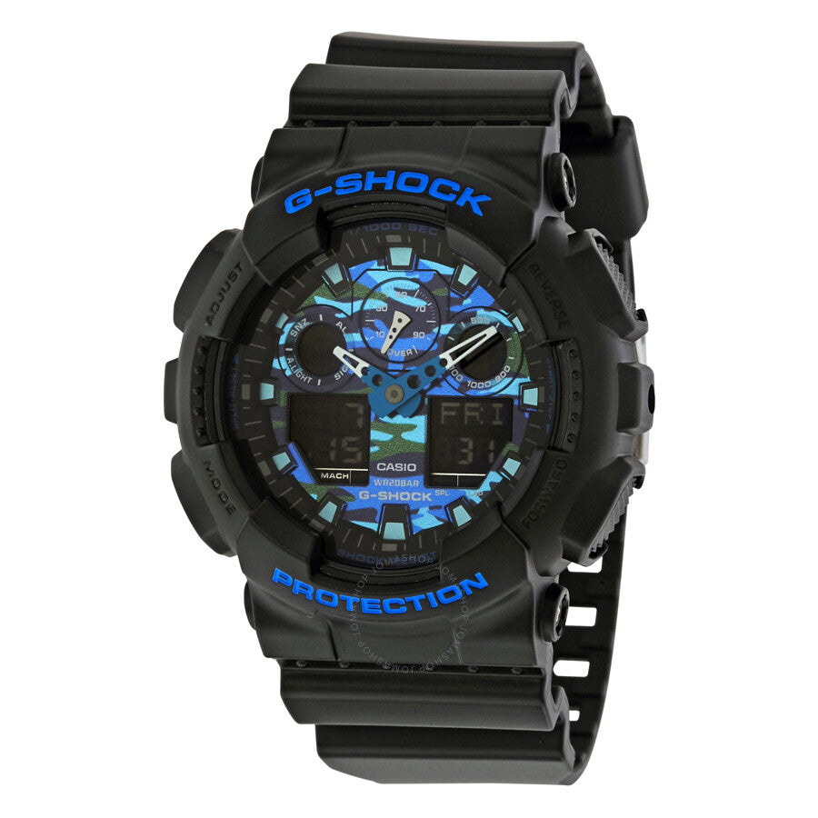 Casio G-Shock Men's Analog-Digital Watch GA100CB-1A - Dawson Watches