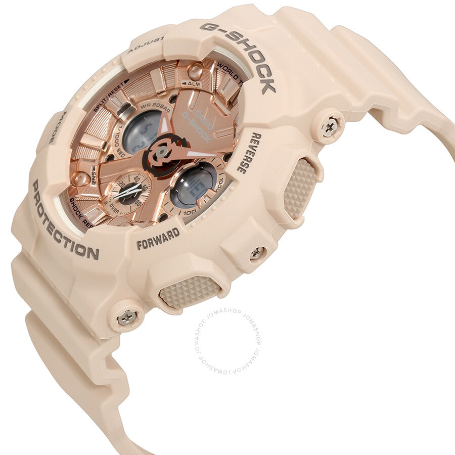 Casio G-Shock Rose Gold-Tone Dial Unisex Watch GMA-S120MF-4ACR - Dawson Watches #2