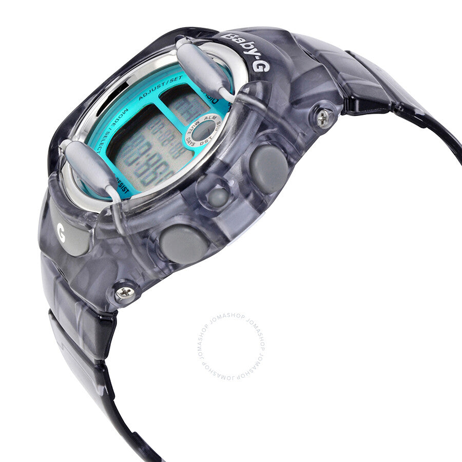 Casio Grey Transparent Resin Ladies Watch BG169R-8B - Dawson Watches #2