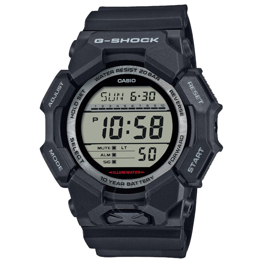Casio G-Shock Alarm World Time Quartz Digital Men's Watch GD-010-1DR - Dawson Watches