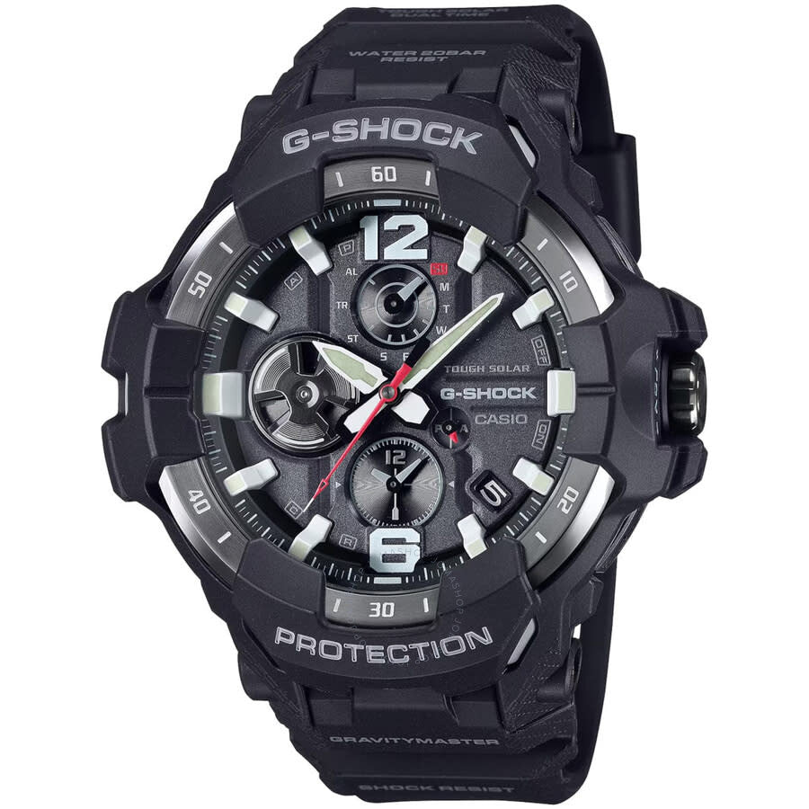 Casio G-Shock Master Of G - Air Alarm World Time Black Dial Watch GR-B300-1A - Dawson Watches