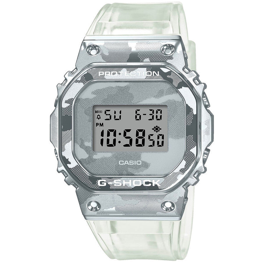 Casio G-Shock Quartz Digital Grey Dial Men's Watch GM-5600SCM-1ER - Dawson Watches