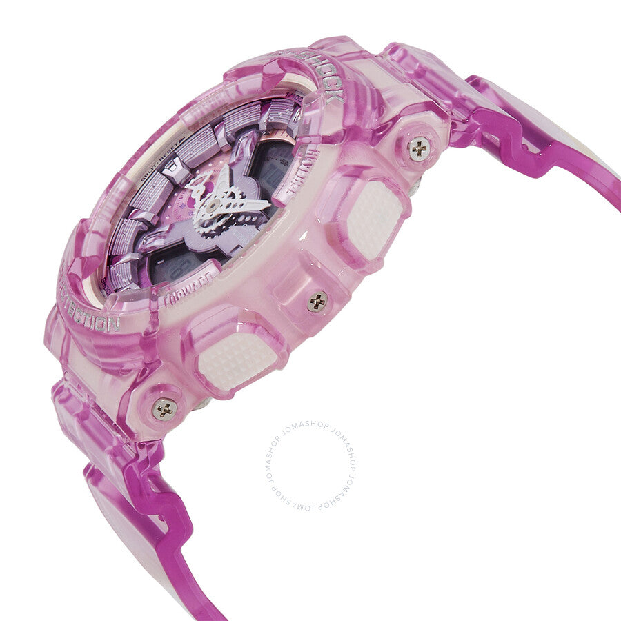 Casio G-Shock World Time Quartz Analog-Digital Ladies Watch GMA-S110VW-4A - Dawson Watches #2