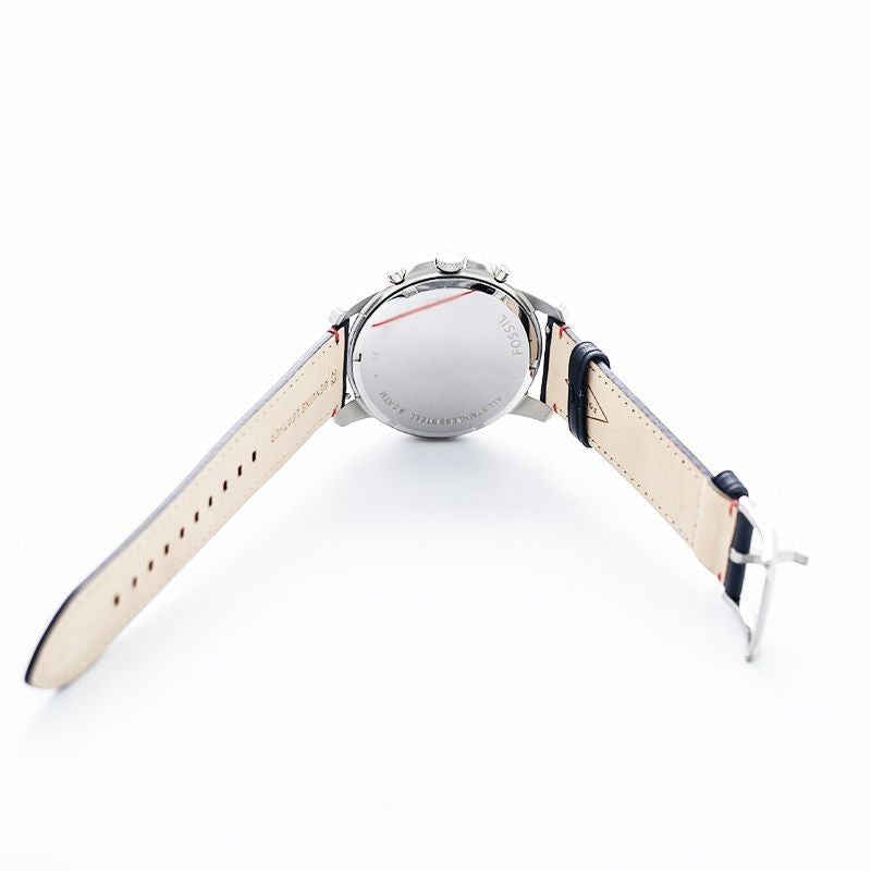 Fossil Men’s Chronograph Quartz Leather Strap Men's Watch FS5373 - Kiwi Watches #3