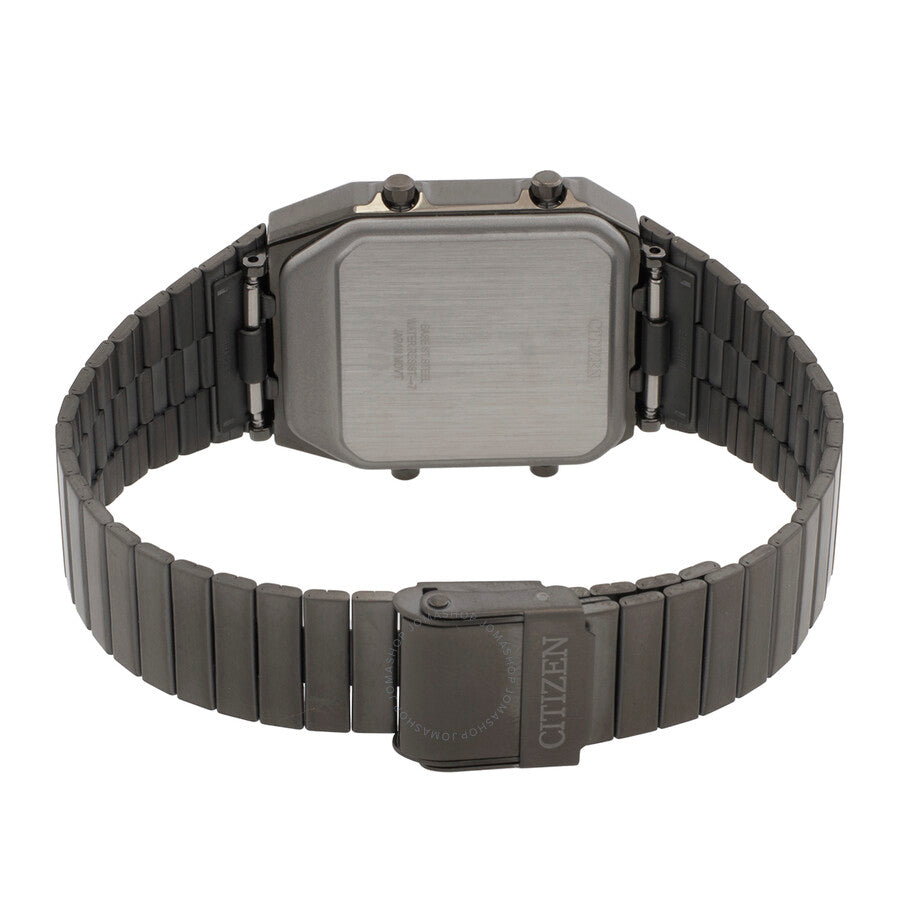 Citizen Alarm Quartz Analog-Digital Green Dial Ladies Watch JG2147-85X - Dawson Watches #3