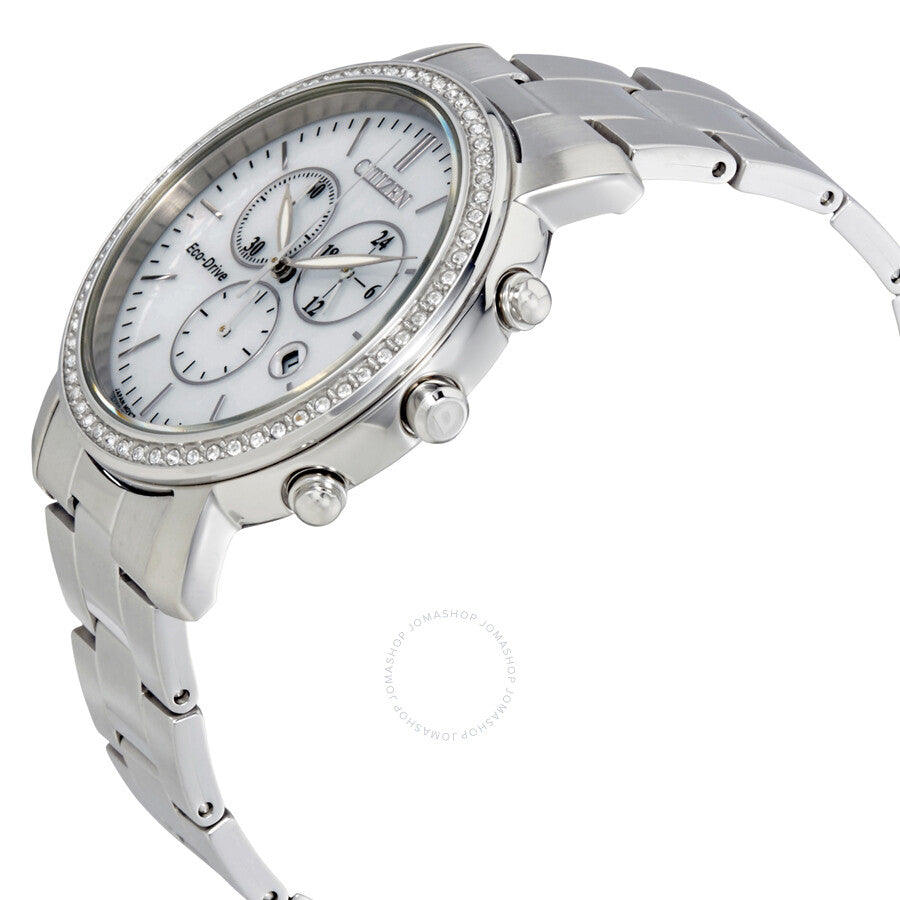 Citizen AML White Dial Stainless Steel Ladies Watch CZFB1410-58A - Dawson Watches #2