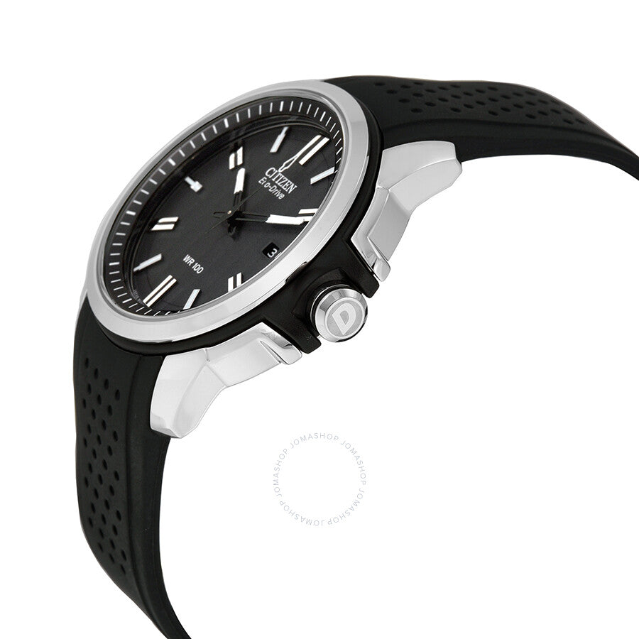 Citizen AR Eco-Drive Black Dial Men's Watch AW1150-07E - Dawson Watches #2
