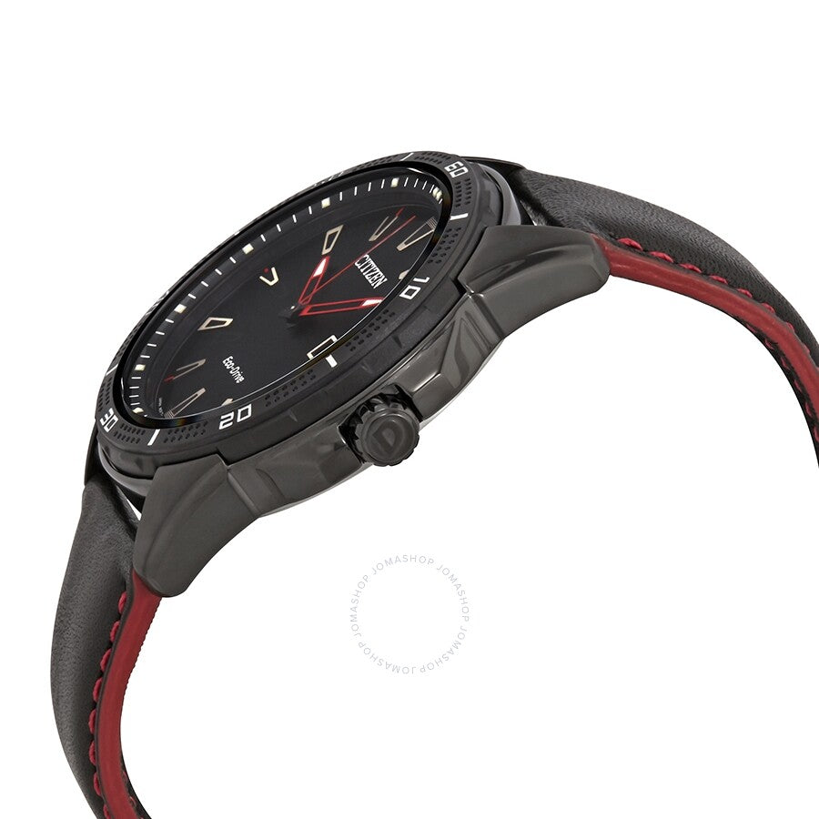 Citizen AR Eco-Drive Black Dial Men's Watch AW1585-04E - Dawson Watches #2