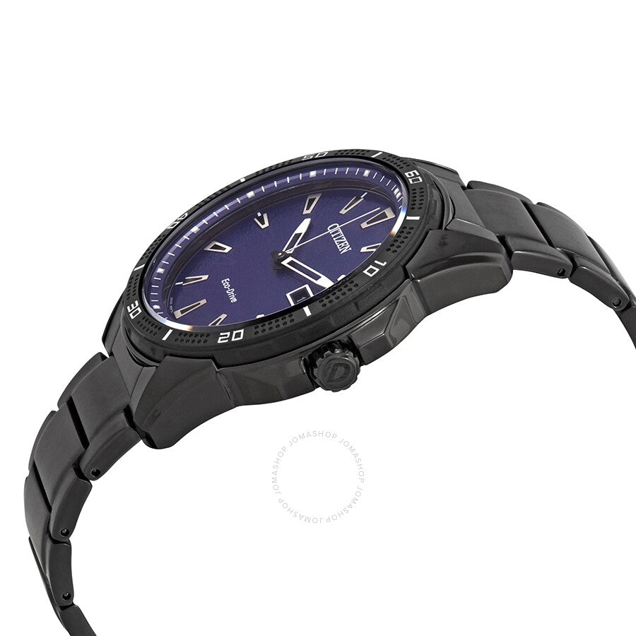 Citizen AR Eco-Drive Blue Dial Men's Watch AW1585-55L - Dawson Watches #2
