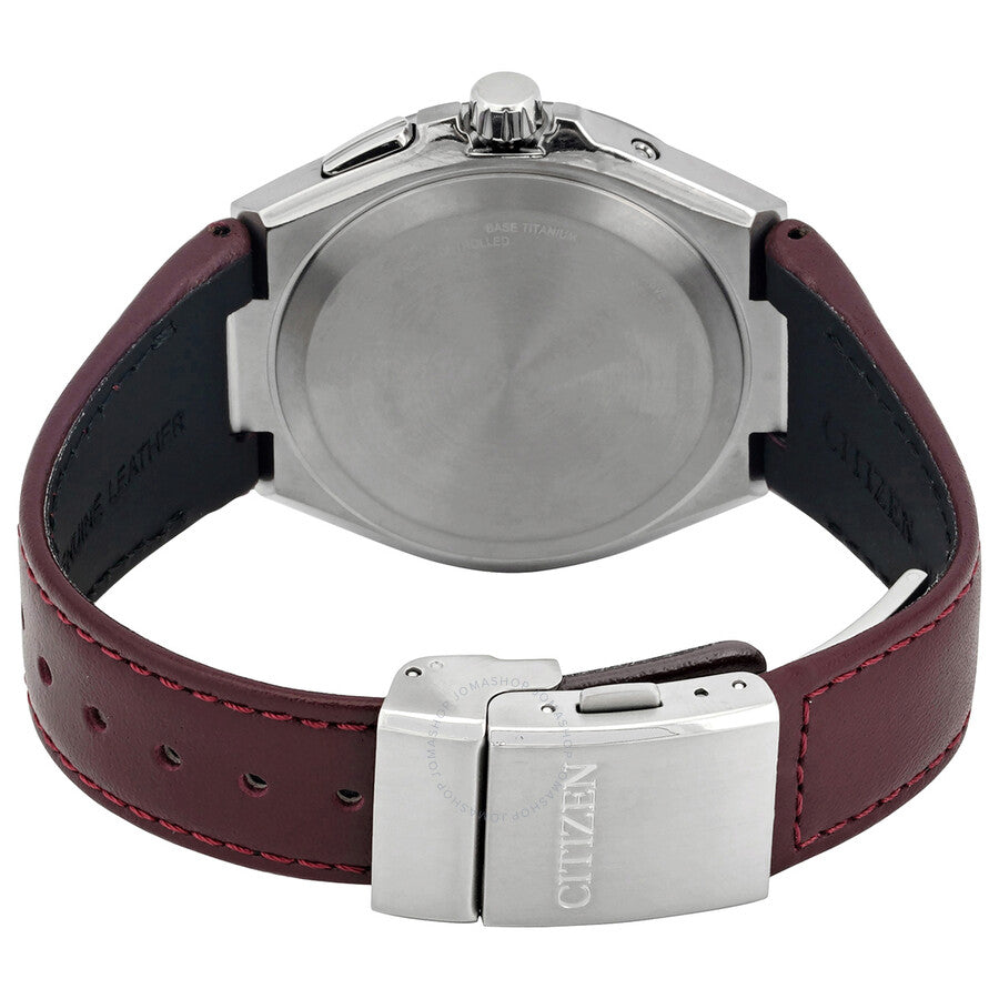 Citizen Attesa Perpetual World Time Burgundy Dial Men's Watch CB0216-07W - Dawson Watches #3