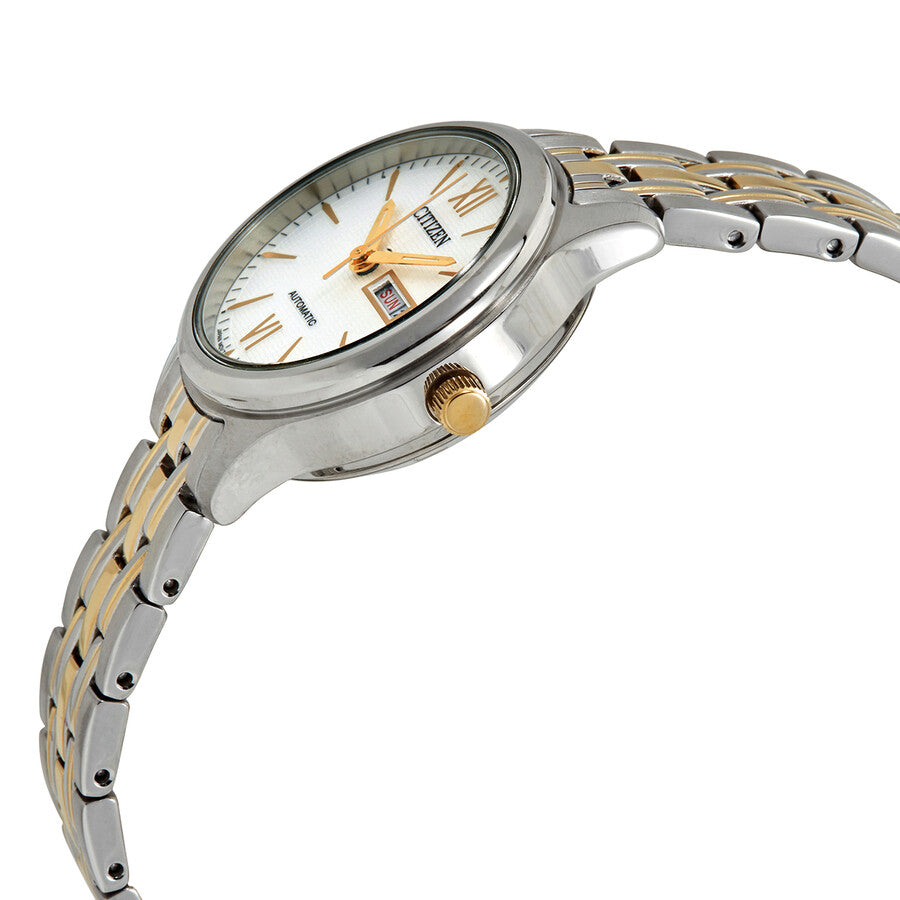 Citizen Automatic Cream Dial Ladies Watch PD7134-51A - Dawson Watches #2