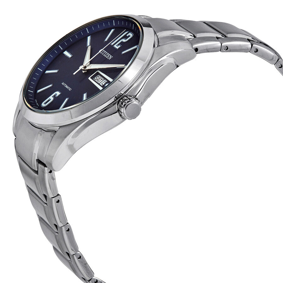 Citizen Automatic Day-Date Blue Dial Stainless Steel Men's Watch NH7490-55L - Dawson Watches #2