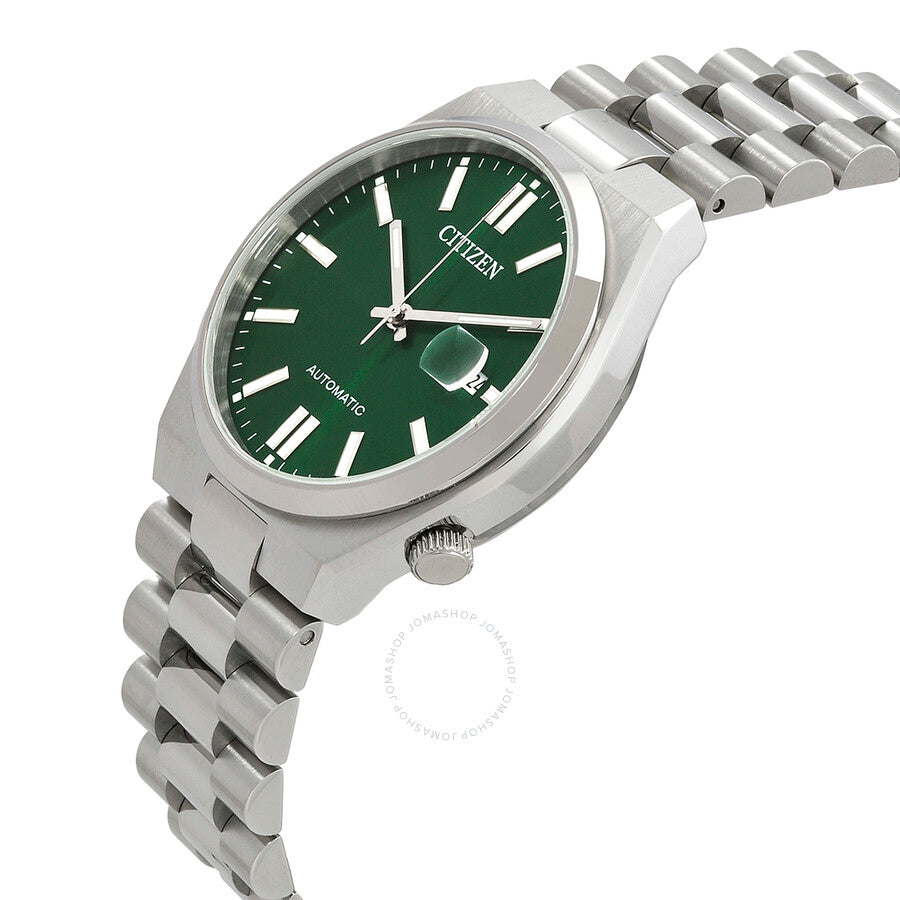 Tsuyosa Automatic Green Dial Watch NJ0150-81X - Dawson Watches #2