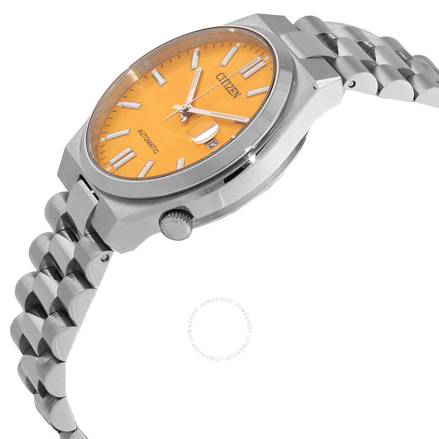 Tsuyosa Automatic Yellow Dial Men's Watch NJ0150-81Z - Dawson Watches #2