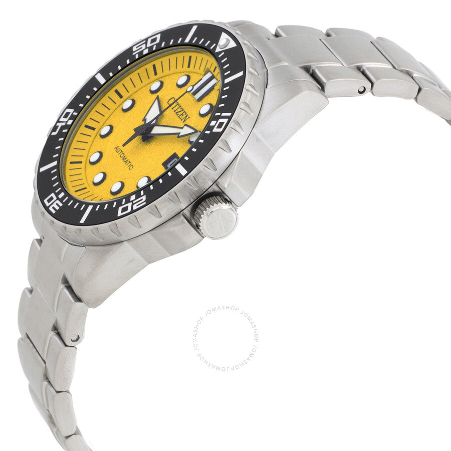 Citizen Automatic Yellow Dial Men's Watch NJ0170-83Z - Dawson Watches #2