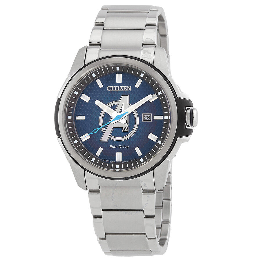 Citizen Avengers Eco-Drive Blue Dial Men's Watch AW1651-52W - The Watches Men & Co